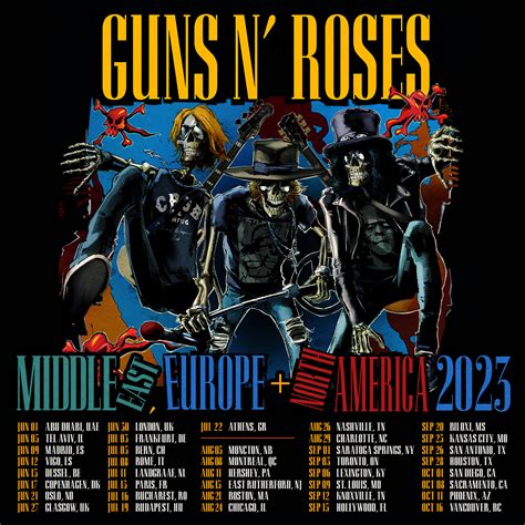 Guns N' Roses > Tour