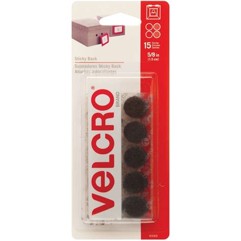 VELCRO® Fasteners - 1 / Pack - Black - Madill - The Office Company