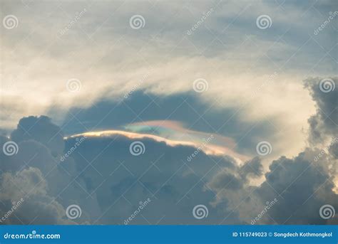 Pileus cloud stock image. Image of light, blue, landscape - 115749023