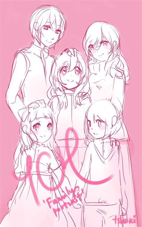 Anime Family Portrait