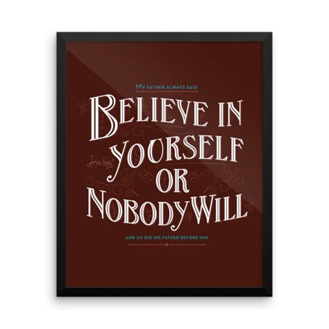 Believe In Yourself Poster - Hipster Judaica