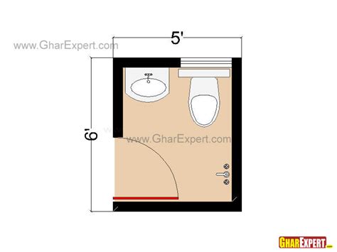 Standard Bathroom Size In Meters - Image of Bathroom and Closet