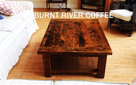 Beautiful Reclaimed Wood Coffee Table in Burnt River, Ontario Cottage ...