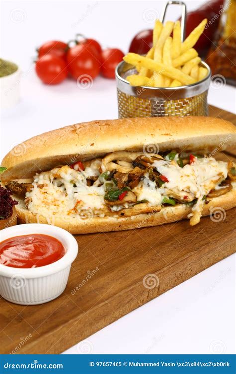 Hot Sub Sandwiches stock image. Image of delicious, melted - 97657465