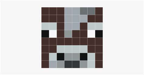 Minecraft Cow Face Pixel Art - All About Cow Photos