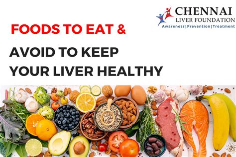 Foods to Eat & Avoid for a Healthy Liver - Chennai Liver Foundation