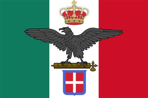 Flag of the Italian Empire if the Axis won WWII : r/vexillology