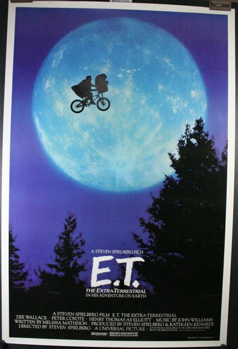 E.T. THE EXTRA TERRESTRIAL, Original ET Bike Over the Moon ...