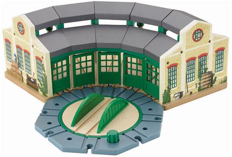 Fisher-Price® Thomas Friends Wooden Railway Tidmouth Sheds Starter ...