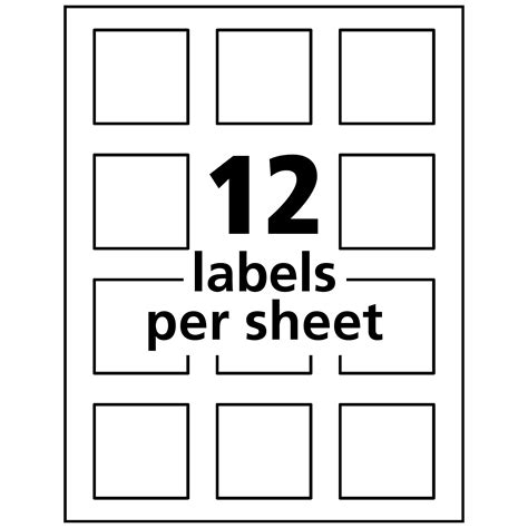 Avery Labels 2 X 3 Template