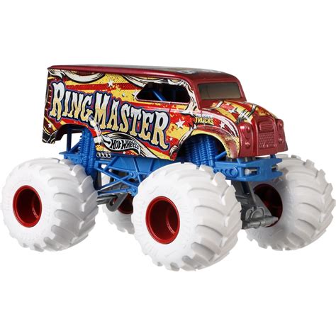 Hot Wheels Monster Trucks 1:24 Scale Ring Master Vehicle - Walmart.com