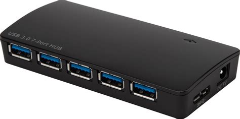 USB 3.0 7-Port Hub with Fast Charging