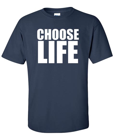 Choose Life / Wham Logo Graphic T Shirt - Supergraphictees