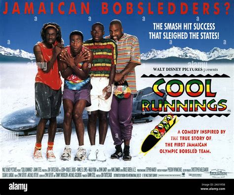 Cool Runnings 1993 Movie Poster Stock Photo - Alamy