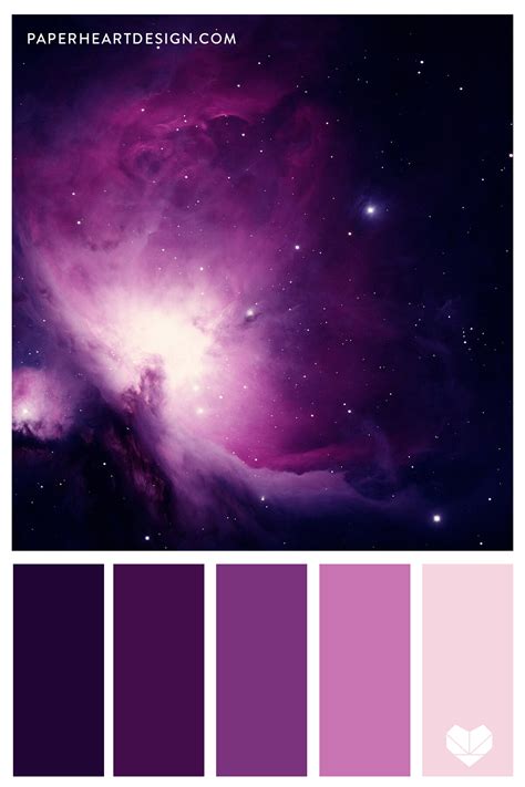 Color Palette: Awesome Space — Paper Heart Design