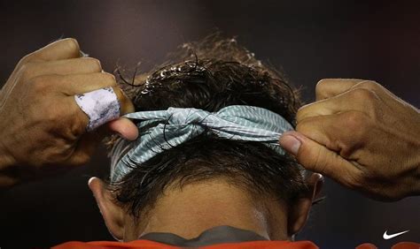 Rafael Nadal nike tennis headband #Rafa #Rafael #Nadal Rafa Nadal ...