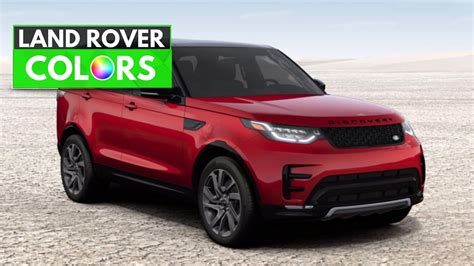 2017 Range Rover Discovery Colors - YouTube