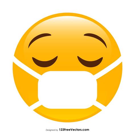 Face with Medical Mask Emoji Clipart | Emoji clipart, Emoji, Emoji mask