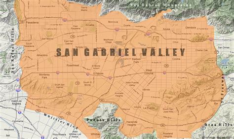 Militant Angeleno: SGV Week: The San Gabriel Valley, Defined