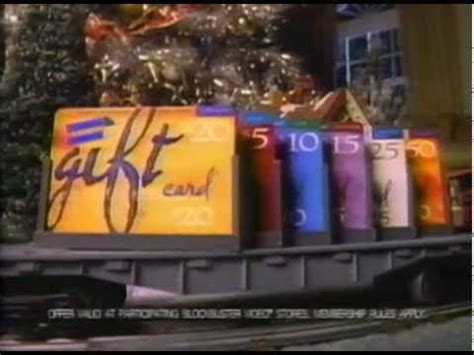 Christmas 1997 - Ad for Blockbuster Gift Cards | Why christmas ...