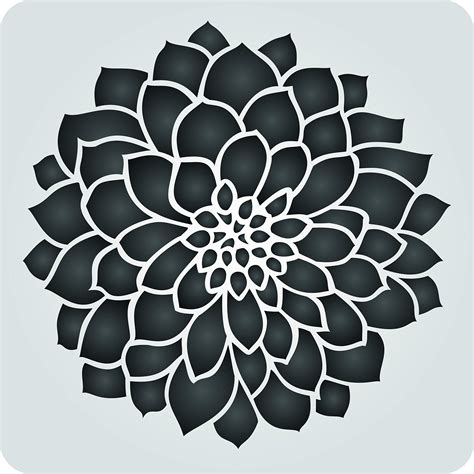 Flower Pattern Stencil | Patterns Gallery