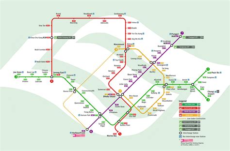 Mrt station singapore map - pacifickera