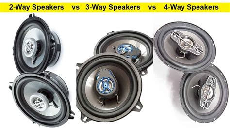 2-Way vs. 3-Way vs. 4-Way Speakers: What Are the Differences?