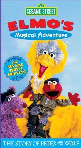 Sesame Street Presents Elmos Musical Adventures Peter The Wolf VHS ...