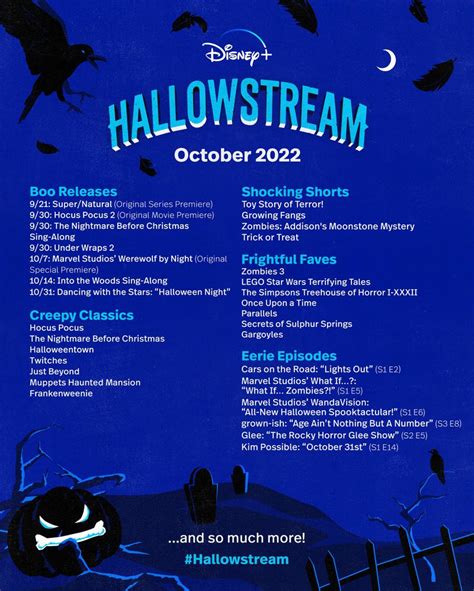 Disney+ Halloween: All 31 Movies, Shows & Specials Streaming In 2022 ...