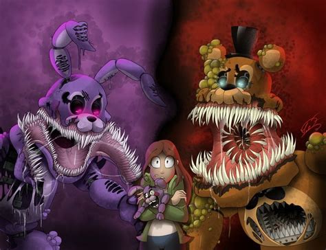 The Twisted Ones | Fan Art by AngosturaCartoonist | Fnaf | FNAF, Fnaf ...