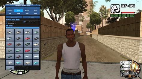 GTA Sa Cheat Menu 1.6 | GTA San Andreas Cheat Codes | Cheat For Gta San ...