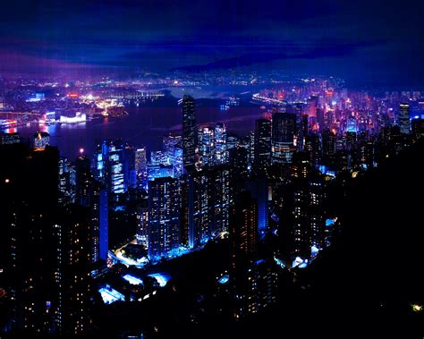 night, city, sky Wallpaper, HD City 4K Wallpapers, Images and ...