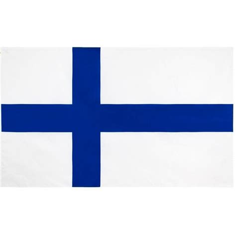 Finnish Flag, Countries and Flags, Polyester UV Resistant Vivid Colors ...