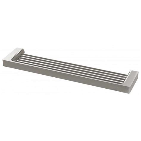 Phoenix Tapware GLOSS GS896-40 Brushed Nickel Metal Shower Shelf