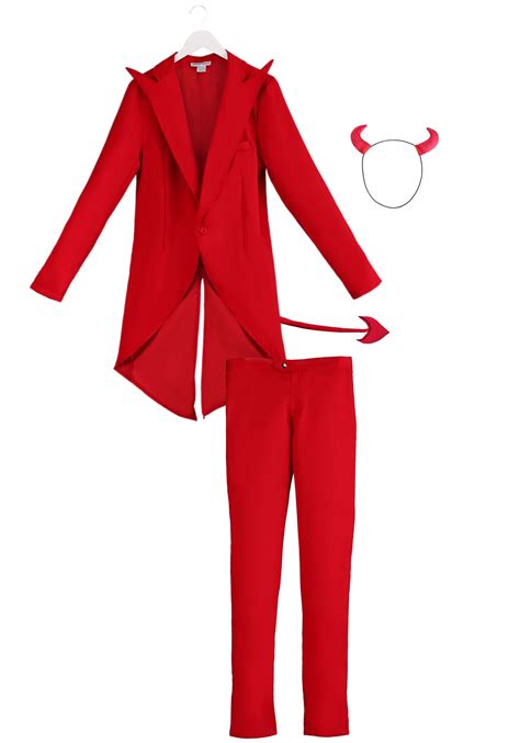 Adult Red Suit Devil Costume