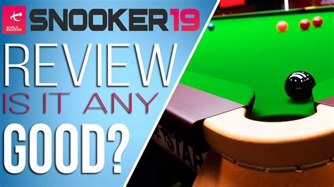 Snooker 19 Review | Is Snooker 19 Any Good? | Snooker 19 Gameplay (PC ...