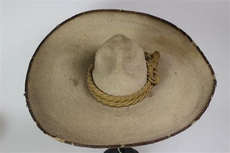 Antique Mexican sombrero hat