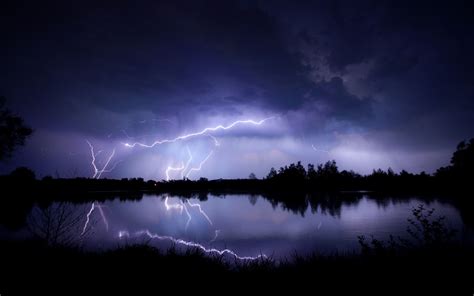 Real Lightning Storm Wallpaper