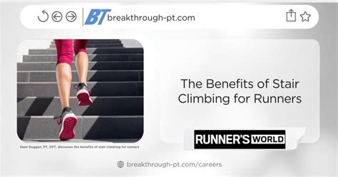 The Benefits of the Stair Climbing for Runners | BreakThrough Physical ...