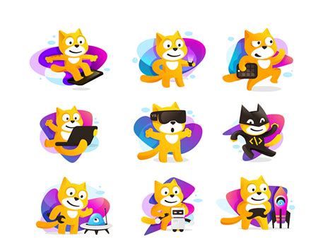 Scratch Cat by JB on Dribbble