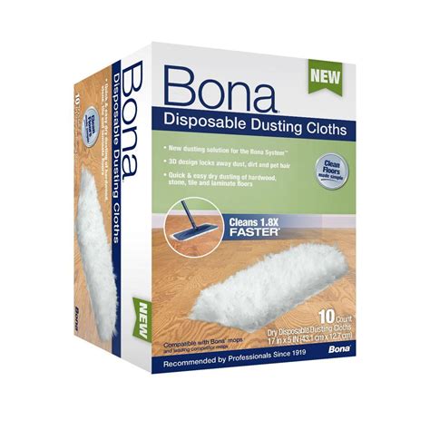 Bona Disposable Floor Dusting Cloths (10-Pack)-AX0003512 - The Home Depot