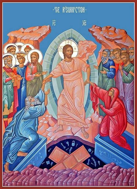 Resurrection | Orthodox easter, Greek tradition, Orthodox icons