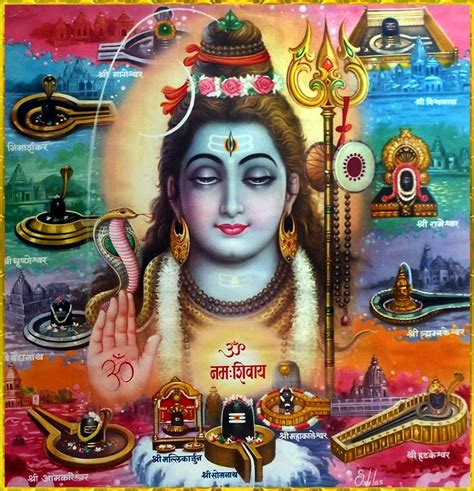 🌺 OM NAMAH SHIVAYA ॐ | Lord shiva painting, Shiva art, Shiva