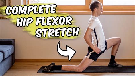 Printable Hip Flexor Exercises