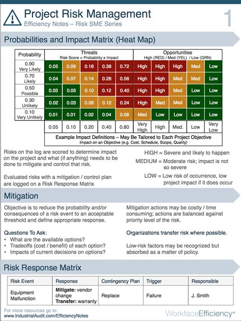 Risk Management and Risk Mitigation - Project Management