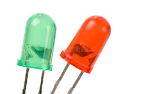 Green Red LED stock photo. Image of electrical, light - 9988000