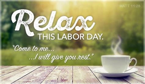 Relax this Labor Day eCard - Free Labor Day Cards Online