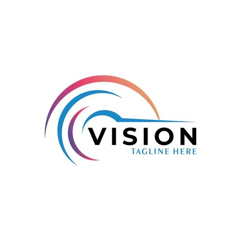 vision logo icon vector isolated 7122635 Vector Art at Vecteezy