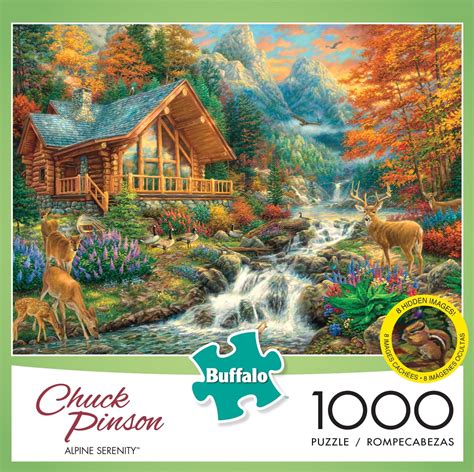 Buffalo Games Chuck Pinson Jigsaw Puzzle, 1000 Pieces - Walmart.com