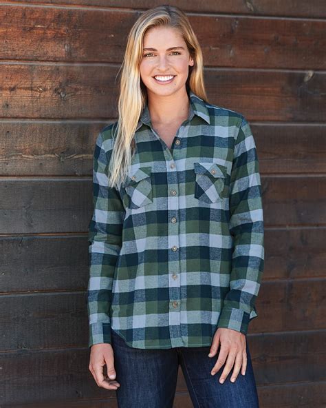 Weatherproof W164761 Vintage Women\\\'s Brushed Flannel Long Sleeve Shirt